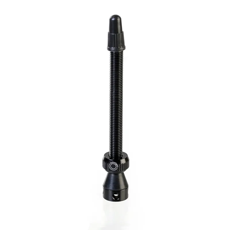 Tubeless Valve for Liners Alloy - 70mm side hole tubeless valve - suit Tubolight or similar liners